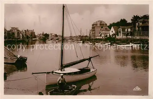 AK / Ansichtskarte Le_Pouliguen Le Port bateaux voilier Le_Pouliguen