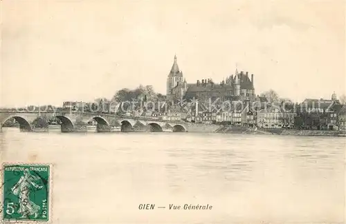 AK / Ansichtskarte Gien Pont sur la Loire Eglise Gien