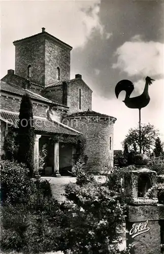 AK / Ansichtskarte Germigny des Pres Eglise facade meridionale Lanterne des Morts Germigny des Pres