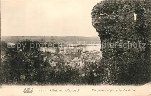 AK / Ansichtskarte Chateau Renard Vue panoramique prise des ruines Chateau Renard