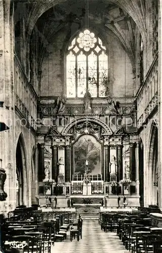 AK / Ansichtskarte Pithiviers_Loiret Interieur de l Eglise Pithiviers Loiret