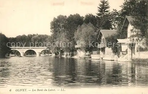 AK / Ansichtskarte Olivet_Loiret Les bords du Loiret Olivet Loiret