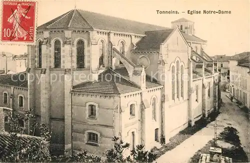 AK / Ansichtskarte Tonneins Eglise Notre Dame Tonneins