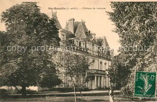 AK / Ansichtskarte Sainte Bazeille Chateau de Lalanne Sainte Bazeille