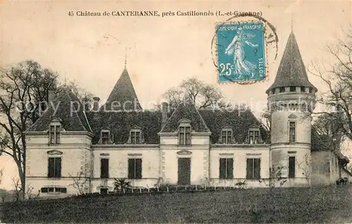 AK / Ansichtskarte Castillonnes Chateau de Canteranne Castillonnes