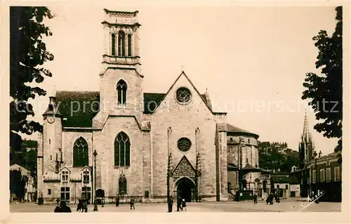 AK / Ansichtskarte Agen_Lot_et_Garonne La Cathedrale Agen_Lot_et_Garonne