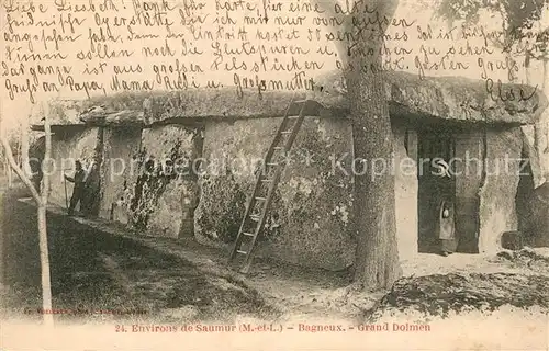 AK / Ansichtskarte Bagneux_Meurthe et Moselle Grand Dolmen Bagneux