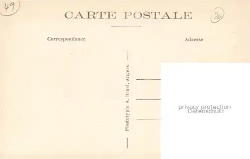 AK / Ansichtskarte Juvardeil La Grand  Maison Juvardeil