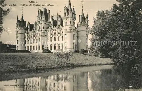 AK / Ansichtskarte Anjou Chateau de Chalain la Potherie Anjou