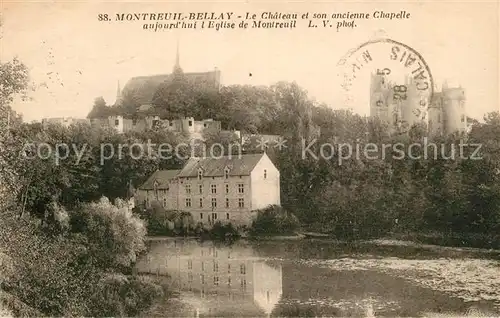 Montreuil Bellay Chateau ancienne chapelle Eglise Montreuil Bellay