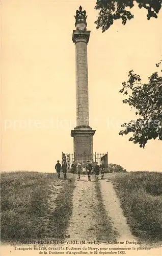 Saint Florent le Vieil Colonne Dorique Monument Saint Florent le Vieil