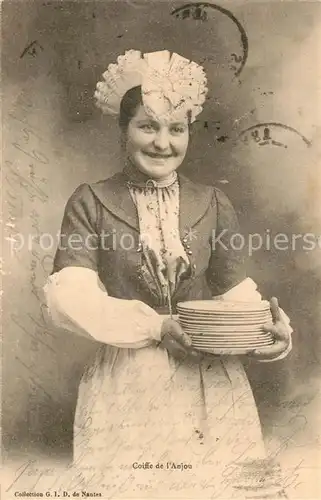 Trachten_Frankreich Coiffe d Anjou 