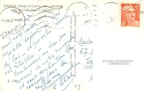 Saumur Chateau Saumur