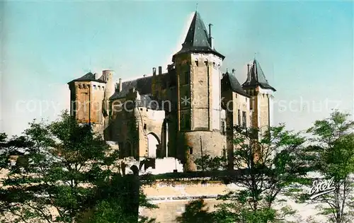 Saumur Chateau facade sud Saumur