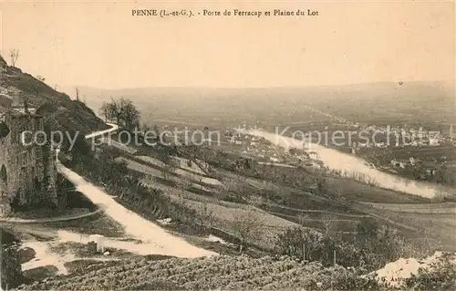 Penne d_Agenais Porte de Ferracap et Plaine du Lot Penne d Agenais