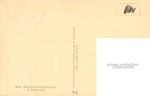 Souillac La Roche percee Chemin de fer Souillac