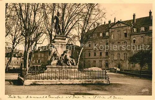 Saint Cere Monument Canrobert Statue Saint Cere