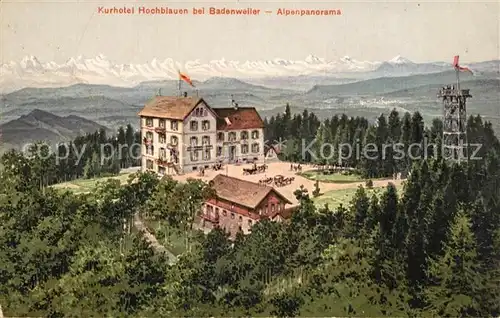 Hochblauen Kurhotel Alpenpanorama Hochblauen