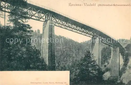 Hoellental_Schwarzwald Ravenna Viadukt Hoellental_Schwarzwald