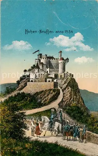 Neuffen Burg Hohen Neuffen  Neuffen
