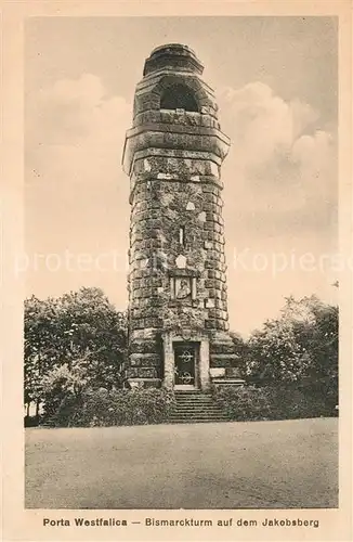 Porta_Westfalica Bismarckturm Jakobsberg Porta_Westfalica