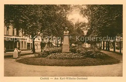 Krefeld Karl Wilhelm Denkmal Krefeld
