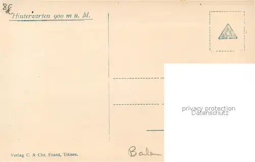 Hinterzarten Panorama Hinterzarten