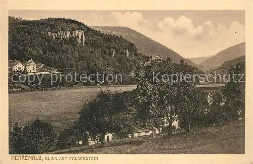 Herrenalb_Schwarzwald Panorama Falkenstein 