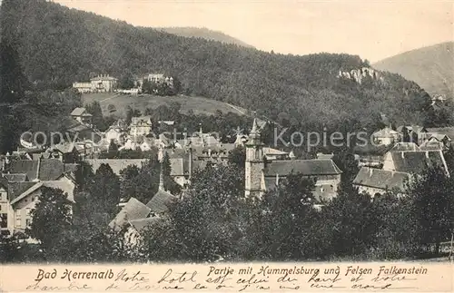 Herrenalb_Bad Hummelsburg Felsen Falkenstein Herrenalb_Bad