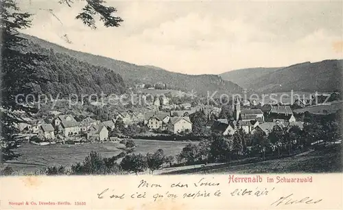 Herrenalb_Schwarzwald Panorama 