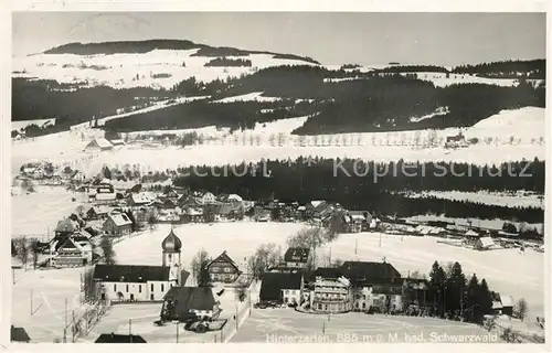 Hinterzarten Kirche Winterlandschaft Hinterzarten