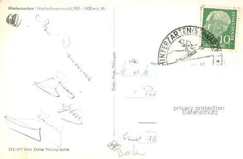 Hinterzarten Panorama Hinterzarten