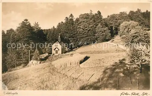 Buehl_Baden Waldkapelle Buehler Hoehe Buehl_Baden