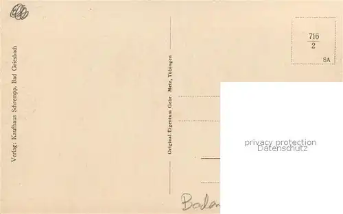 Bad_Griesbach_Schwarzwald  Panorama Blick vom Magdalenenfelsen Bad_Griesbach