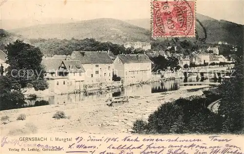 Gernsbach Panorama Murgtal Gernsbach