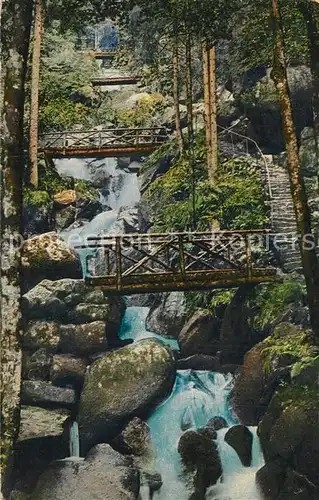 Buehlertal Gertelbach Wasserfaelle Buehlertal