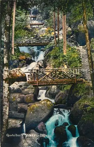 Buehlertal Gertelbach Wasserfaelle  Buehlertal