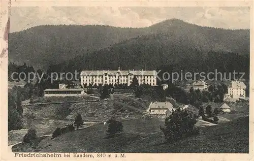 Friedrichsheim_Rehaklinik_Kandertal Erholungsheim Friedrichsheim_Rehaklinik