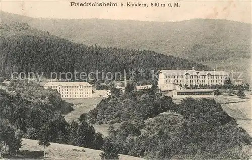 Friedrichsheim_Rehaklinik_Kandertal Erholungsheim Friedrichsheim_Rehaklinik