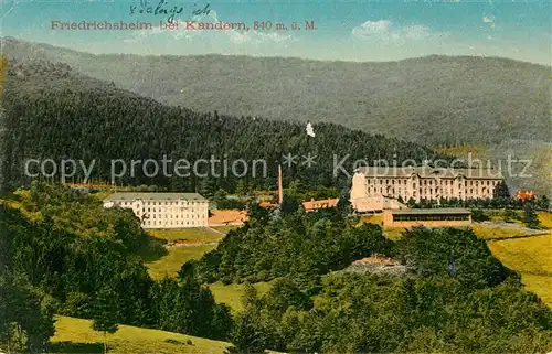 Friedrichsheim_Rehaklinik_Kandertal Kurheime Friedrichsheim_Rehaklinik