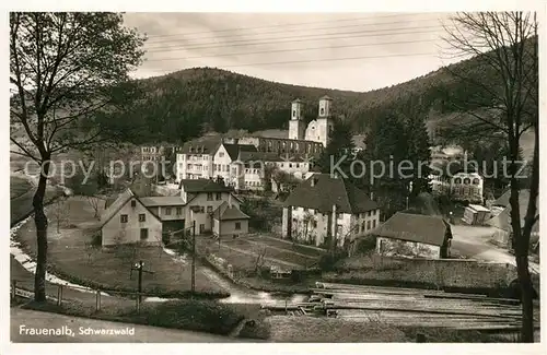 Frauenalb Panorama Kirche Frauenalb