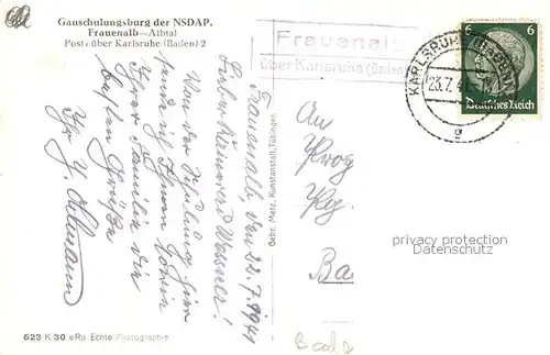 Frauenalb Panorama Kirche Frauenalb