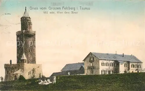 Grosser_Feldberg_Taunus Aussichtsturm Hotel Grosser_Feldberg_Taunus