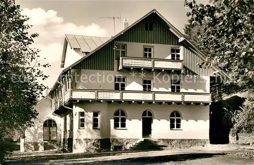 Oberwarmensteinach Berliner Schullandheim Haus Bergfriede Oberwarmensteinach