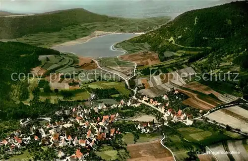 Foerrenbach Fliegeraufnahme Stausee Foerrenbach