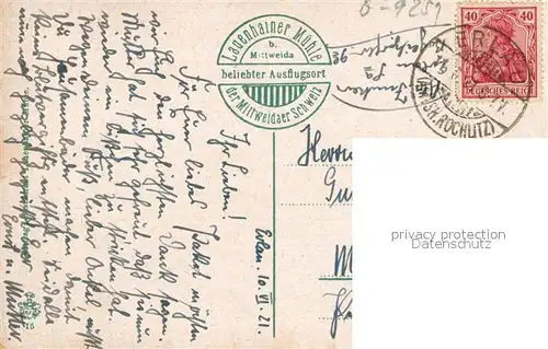 Mittweida Lauenhainer Muehle Mittweida