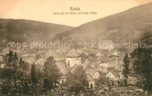 Ruhla Weimarer Gothische Kirche Ruhla