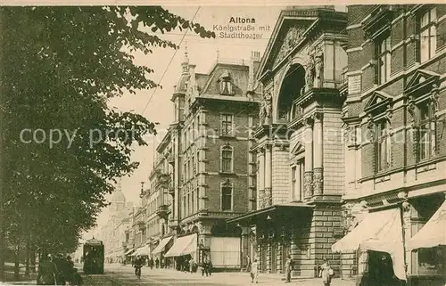 Altona_Hamburg Koenigstrasse Stadttheater Altona Hamburg