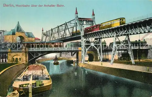 Berlin Hochbahn Anhalter Bahn Berlin