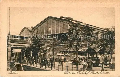 Berlin Neue Bahnhof Friedrichstrasse Berlin